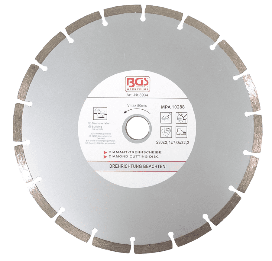 230 мм. Алмазный диск Wurth 230. Disc, Cutting 230mm. Diamond Cutting Disc. Diamond Cutting Disc 14064.