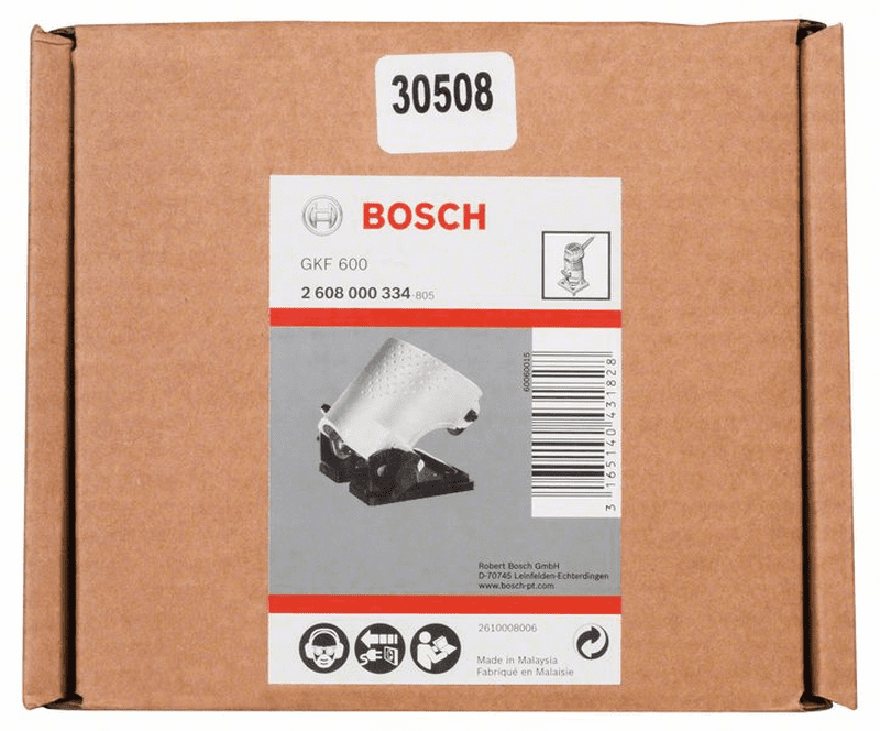 Bosch Winkelfräskorb pour Bosch GKF 600 stratifié Trimmer Profe